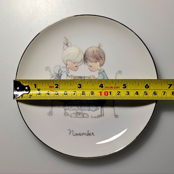 Precious Moments Months of the Year Plates - August - Picture 6 of 9